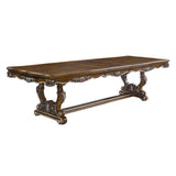 Latisha Antique Oak Finish Dining Table