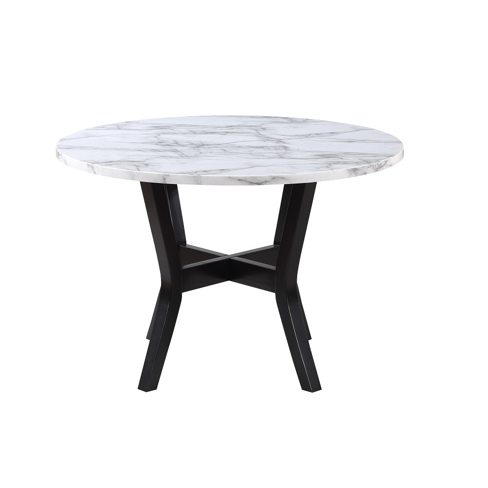 Kusa 5PC Pack Dining Set W/Engineering Stone Top