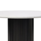 Jaramillo Round Dining Table W/Engineered Marble Top