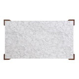 Hettie Dining Table W/Engineeed Stone Top