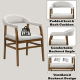 Darcy Dark Walnut Side Chair (Set-2)