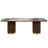 Willene Dining Table w/Ceramic Top