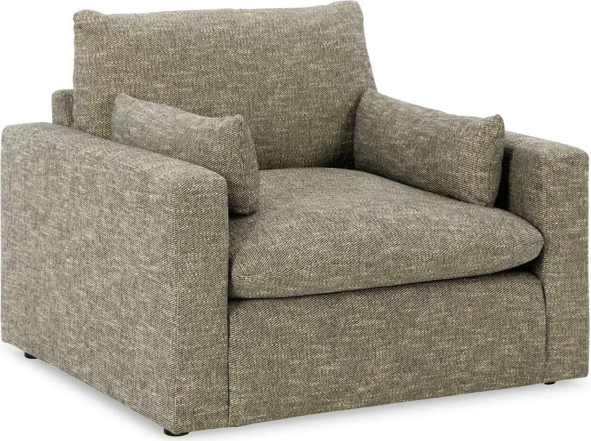 Dramatic Living Room Set In Granite