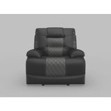 Fabian Grey Swivel Glider Reclining Chair