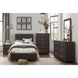 Lorenzi Dark Brown Nightstand