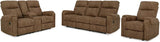 Edenwold Reclining Living Room Set In Brindle