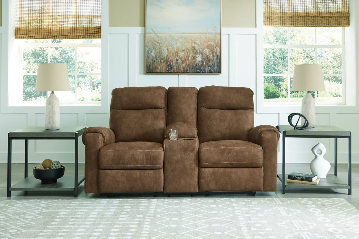 Edenwold Reclining Living Room Set In Brindle
