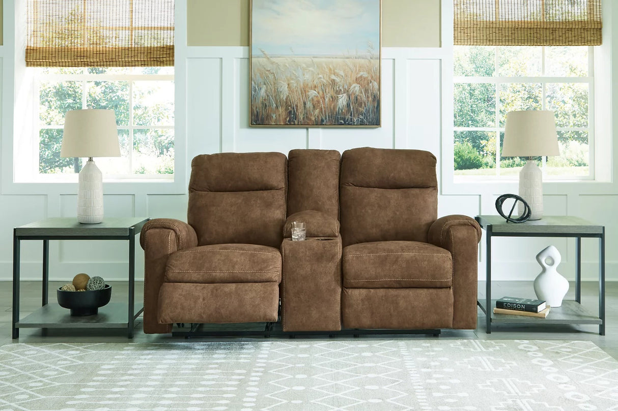 Edenwold Reclining Living Room Set In Brindle