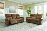 Edenwold Reclining Living Room Set In Brindle