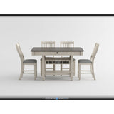 Granby Coffee And Antique Gray Counter Height Table