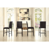 Tempe Brown/Black Counter Chair, Set of 4