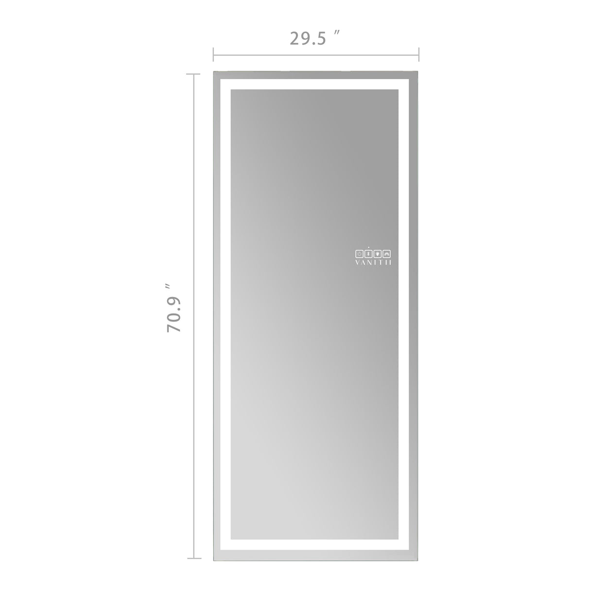 Luxury Full Length Vanity Mirror Pro