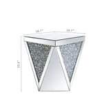 Crushed Diamond Side Table