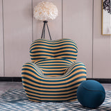 C610 BARREL CHAIR WITH OTTOMAN