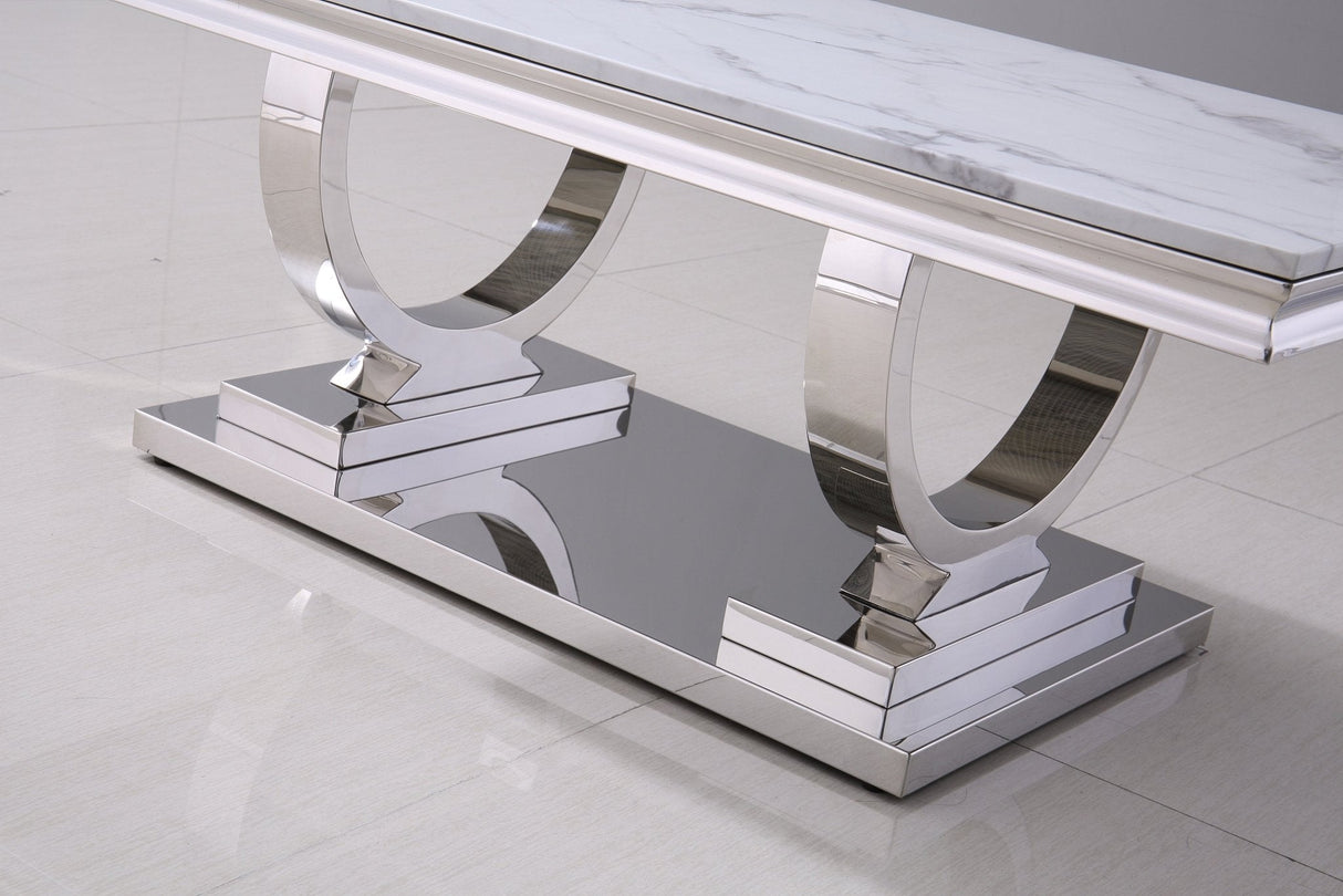 CT316SM MARBLE COFFEE TABLE