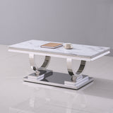 CT316SM MARBLE COFFEE TABLE