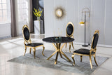 DT205GMB MARBLE DINING TABLE