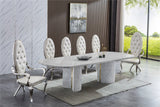RDT305GMW MARBLE DINING TABLE