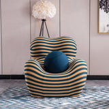 C610 BARREL CHAIR WITH OTTOMAN