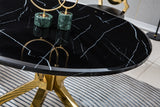 DT205GMB MARBLE DINING TABLE