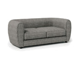 Verdal Charcoal Gray Loveseat