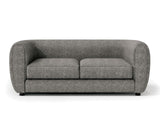Verdal Charcoal Gray Loveseat