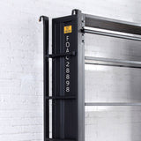 Dipiloh Black/Distressed Dark Oak Shelf/Storage