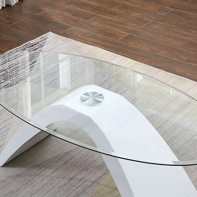 Nahara White Coffee Table