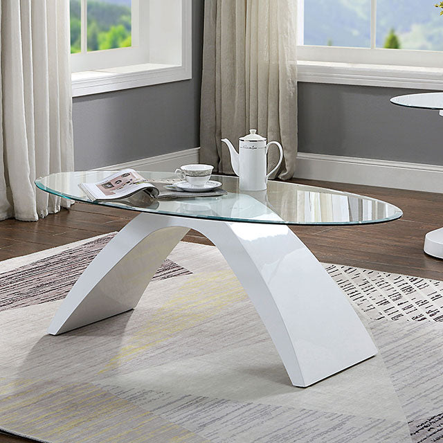 Nahara White Coffee Table