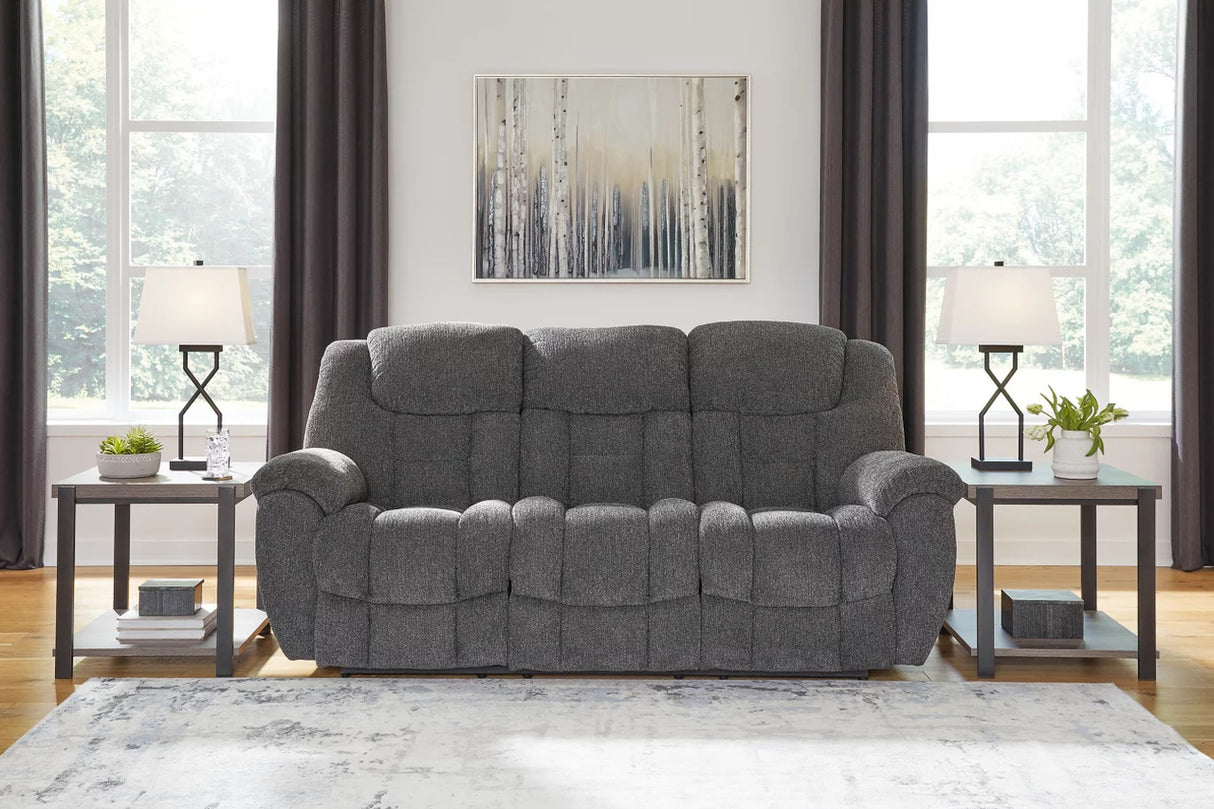 Foreside Living Room Set In Charcoal