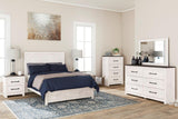 Gerridan White And Gray Youth Panel Bedroom Set
