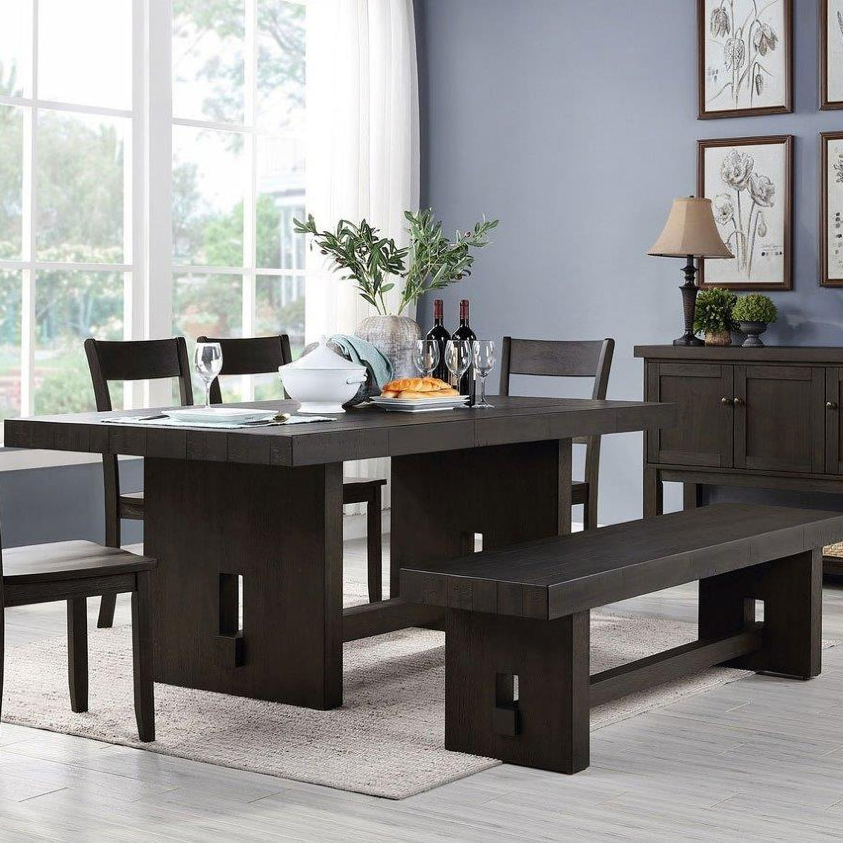 Haddie Rectangular Dining Room Set – Redwood Home Furniture