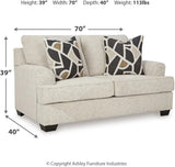 Heartcort Living Room Set In Quartz