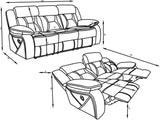 Houston Stone Motion Living Room Set