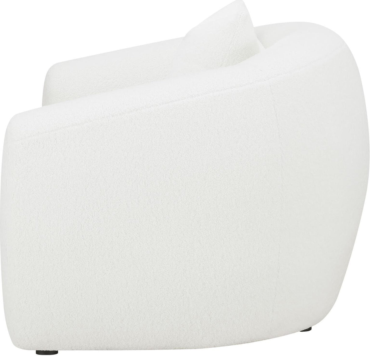 Isabella White Upholstered Living Room Set