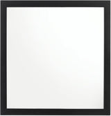 Kendall Black And Gold Tufted Upholstered Panel Bedroom Set