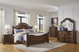 Lavinton Brown Poster Bedroom Set