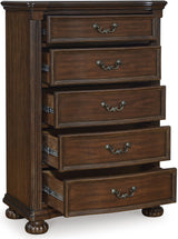 Lavinton Brown Poster Bedroom Set