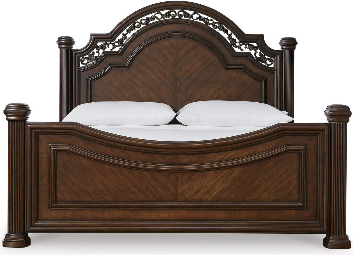 Lavinton Brown Poster Bedroom Set