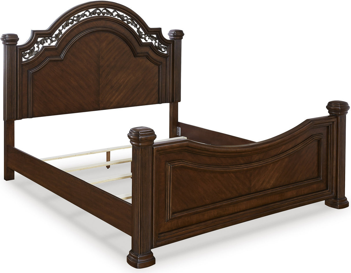 Lavinton Brown Poster Bedroom Set