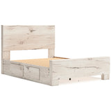 Lawroy Bedroom Set In Light Natural