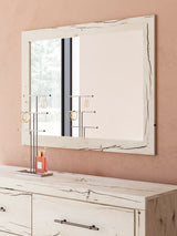 Lawroy Panel Bedroom Set In Light Natural