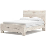 Lawroy Panel Bedroom Set In Light Natural