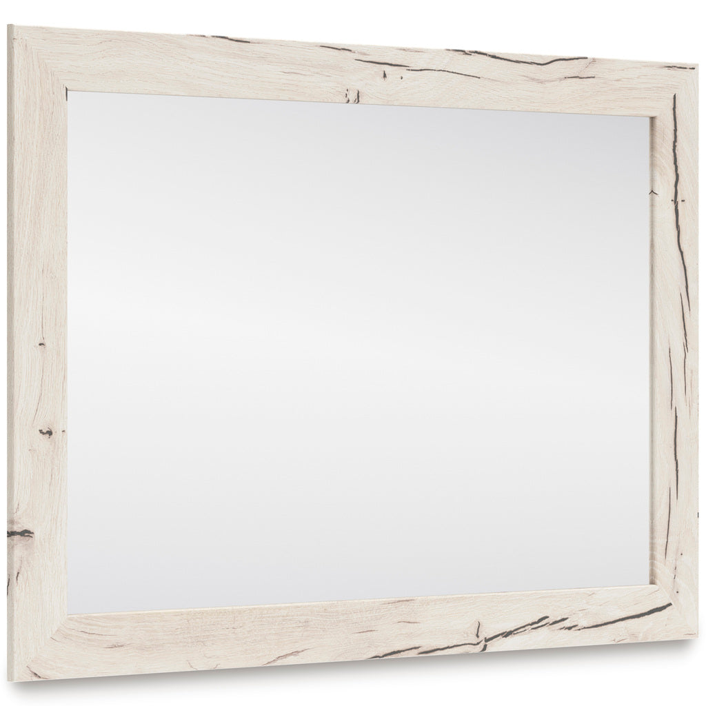 Lawroy Panel Bedroom Set In Light Natural