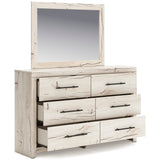 Lawroy Panel Storage Bedroom Set In Light Natural