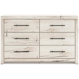 Lawroy Storage Bedroom Set In Light Natural