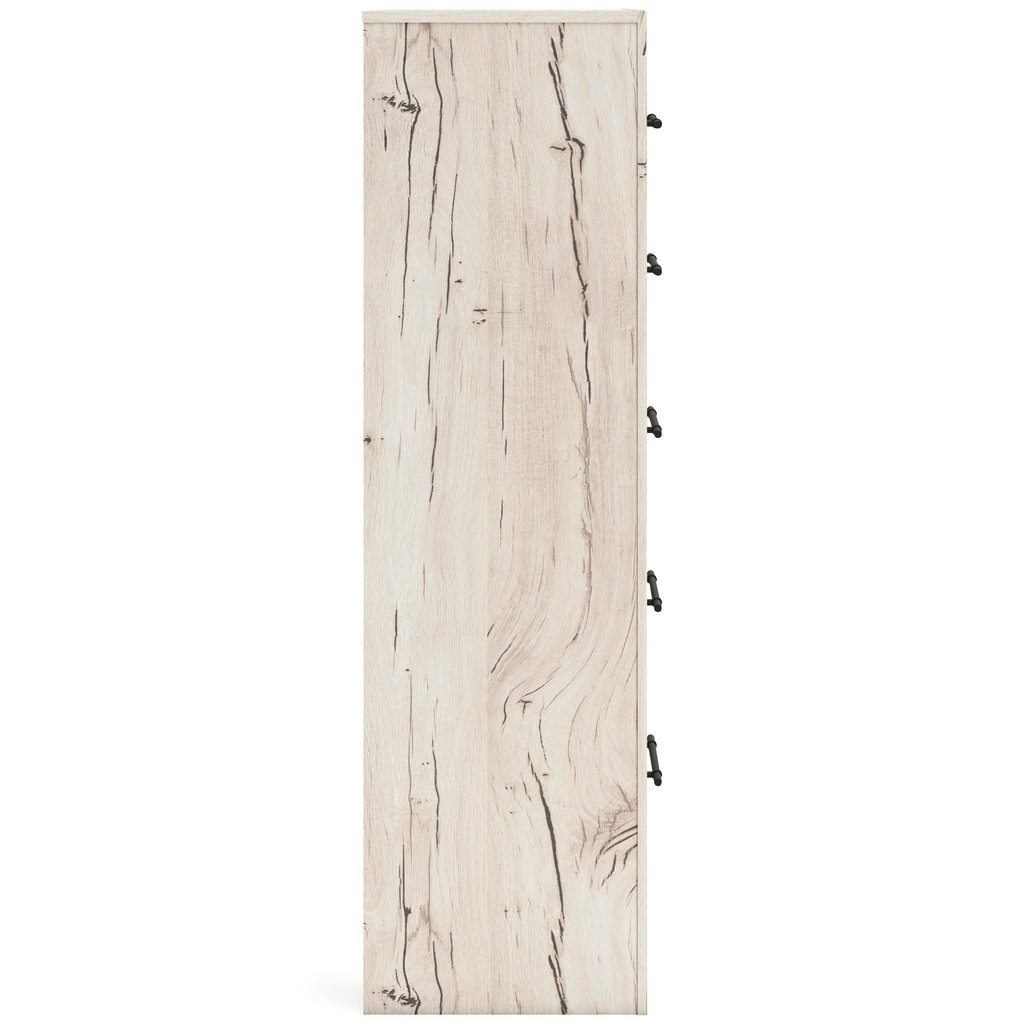 Lawroy Storage Bedroom Set In Light Natural