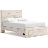 Lawroy Youth Panel Bedroom Set In Light Natural