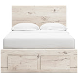 Lawroy Youth Panel Storage Bedroom Set In Light Natural