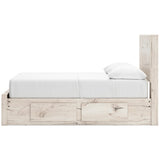 Lawroy Youth Panel Storage Bedroom Set In Light Natural
